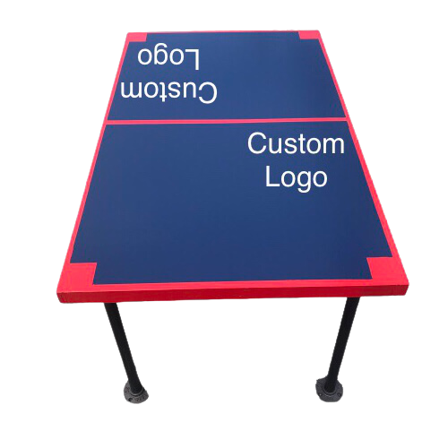 Custom Beer Die Table with Two Colors and Logo Big Dave Beer Die