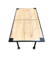 Load image into Gallery viewer, Beer Die Table - Wood - Sitting Beer Die Size - Portable - Waterproof
