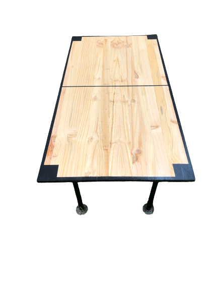 Beer Die Table - Wood - Sitting Beer Die Size - Portable - Waterproof